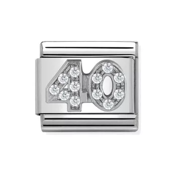 COMPOSABLE CL SYMBOLS ezüst charm 40