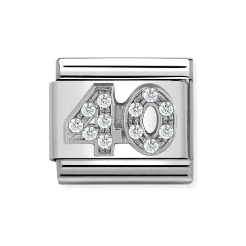 COMPOSABLE CL SYMBOLS ezüst charm 40