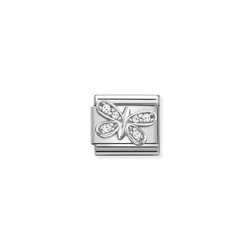 COMPOSABLE CL SYMBOLS ezüst charm Butterfly