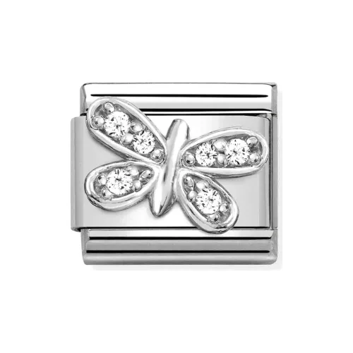 COMPOSABLE CL SYMBOLS ezüst charm Butterfly