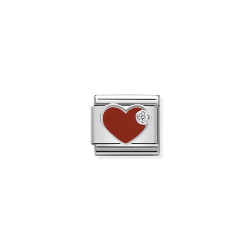 COMPOSABLE CL SIMNOLS ezüst charm Red Heart 