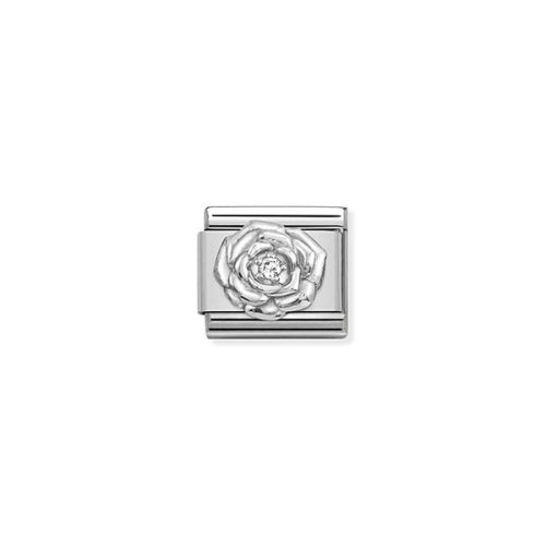 COMPOSABLE CL symbols ezüst charm Rose