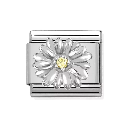 COMPOSABLE CL symbols ezüst charm Daisy