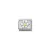 COMPOSABLE CL SYMBOLS ezüst charm White-Yellow Flower