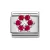 COMPOSABLE CL SYMBOLS ezüst charm Red-White Flower