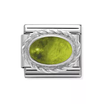 COMPOSABLE Classic STONES ezüst charm Peridot