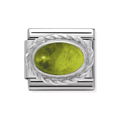 COMPOSABLE Classic STONES ezüst charm Peridot