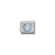 COMPOSABLE CL HEART FACETED ezüst charm Light Blue