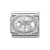 COMPOSABLE Classic FACETED CZ ezüst charm White