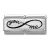 COMPOSABLE Classic DOUBLE ENGRAVED ezüst charm You Infinite Me