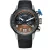 Edox Chronorally Chronograph karóra 38003-TINBU-BRNBU