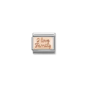 COMPOSABLE Classic PLATES rosegold charm FAMILY