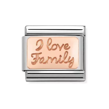 COMPOSABLE Classic PLATES rosegold charm FAMILY