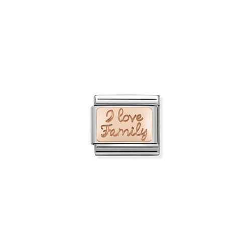 COMPOSABLE Classic PLATES rosegold charm FAMILY