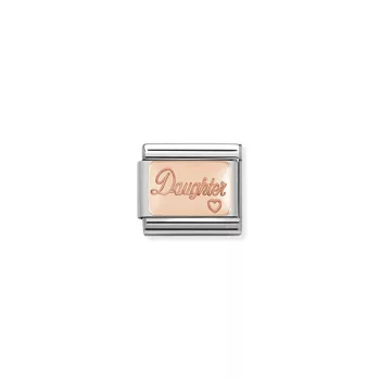 COMPOSABLE Classic PLATES rosegold charm Daughter