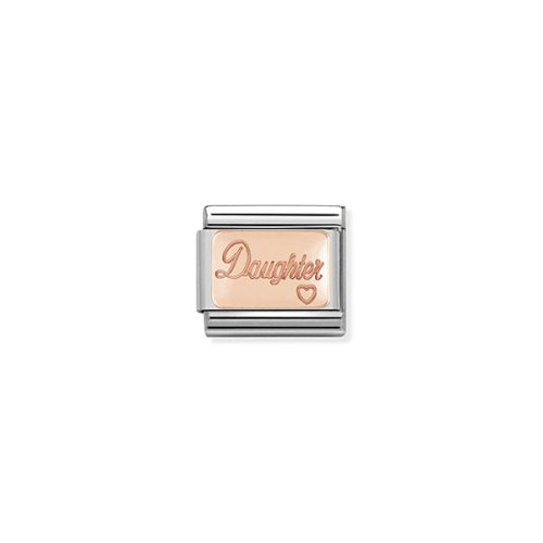 COMPOSABLE Classic PLATES rosegold charm Daughter