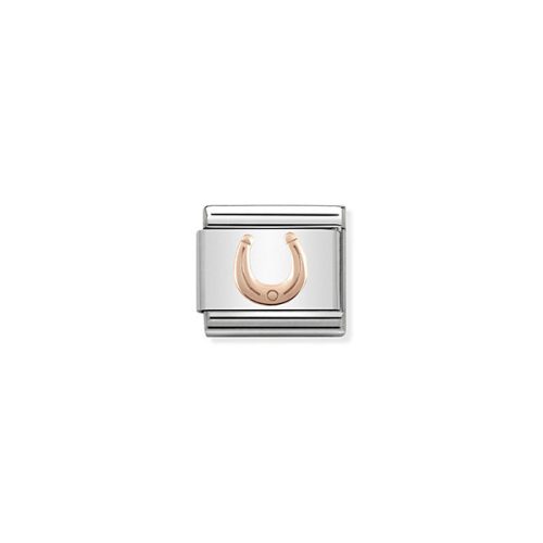 COMPOSABLE Classic SYMBOLS ezüst charm rosegold Horseshoe