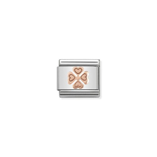 COMPOSABLE Classic SYMBOLS ezüst charm rosegold 4-Leaf Clover