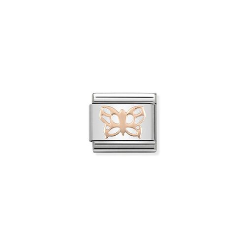 COMPOSABLE Classic SYMBOLS ezüst charm rosegold Butterfly