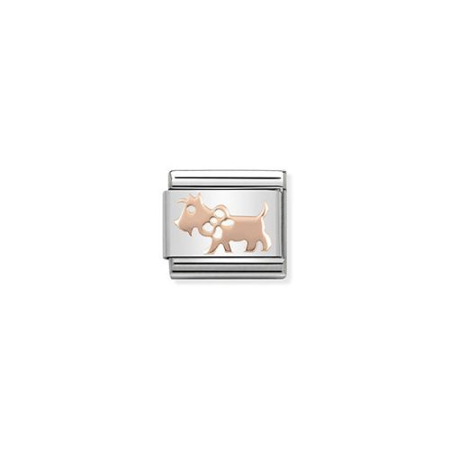 COMPOSABLE Classic SYMBOLS ezüst charm rosegold Dog