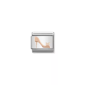 COMPOSABLE Classic SYMBOLS ezüst charm rosegold Heel Shoe