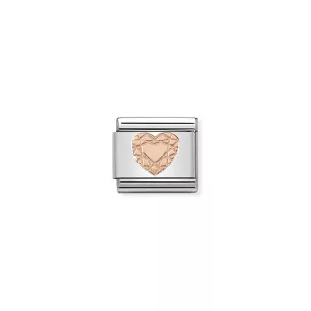  COMPOSABLE Classic SYMBOLS ezüst charm rosegold Diamond Heart