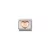COMPOSABLE Classic SYMBOLS ezüst charm rosegold Raised Heart 