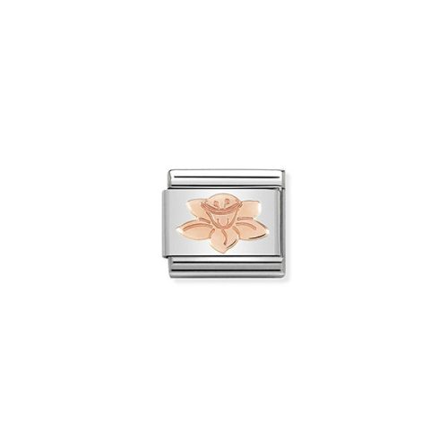 COMPOSABLE Classic SYMBOLS ezüst charm rosegold Daffodil