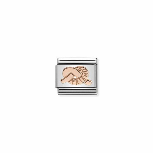 COMPOSABLE Classic SYMBOLS ezüst charm rosegold Knot of Friend