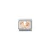 COMPOSABLE Classic SYMBOLS ezüst charm rosegold Feet with Heart
