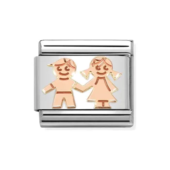COMPOSABLE Classic SYMBOLS ezüst charm rosegold Siblings