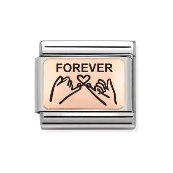 COMPOSABLE Classic PLATES rosegold charm Forever