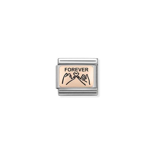 COMPOSABLE Classic PLATES rosegold charm Forever