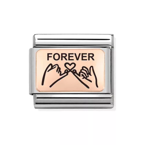 COMPOSABLE Classic PLATES rosegold charm Forever
