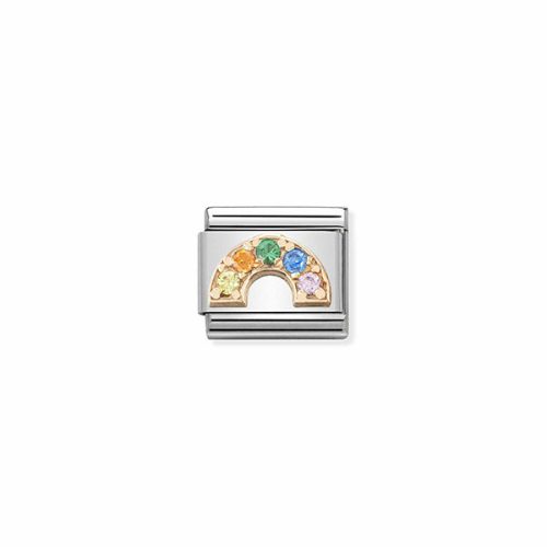 COMPOSABLE Classic Symbols ezüst charm rosegold Rainbow