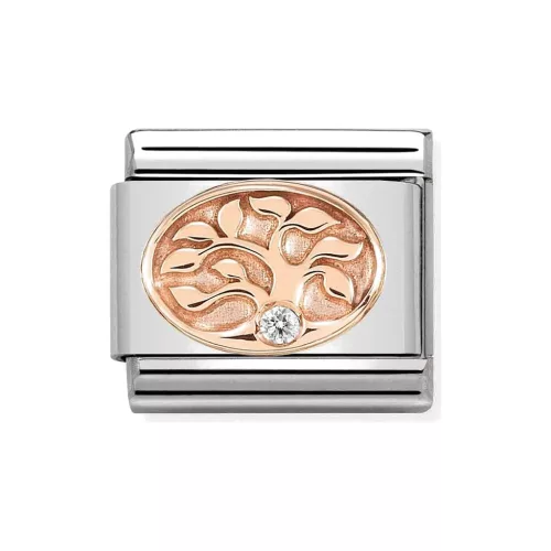 COMPOSABLE Classic Symbols ezüst charm rosegold Tree of Life