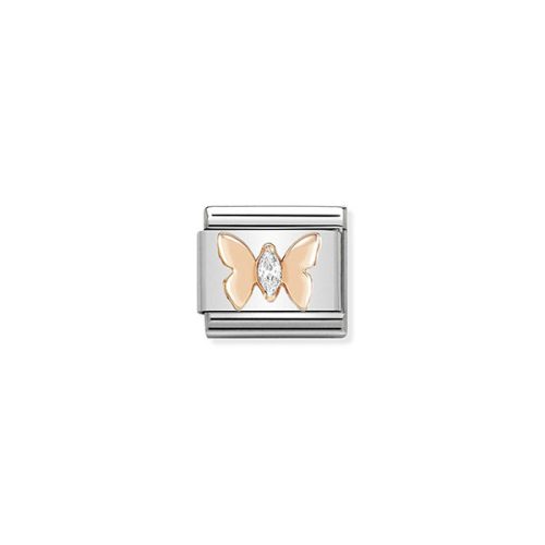 COMPOSABLE Classic Symbols ezüst charm rosegold Butterfly