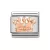 COMPOSABLE Classic Symbols ezüst charm rosegold Crown with CZ