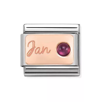 COMPOSABLE Classic STONE of MONTH January Garnet
