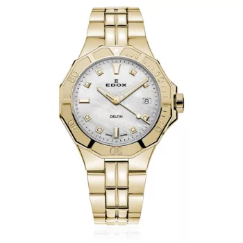 Edox Delfin Date Lady karóra 53020-37JM-NADD