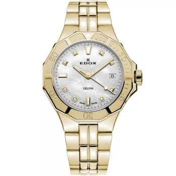 Edox Delfin Date Lady karóra 53020-37JM-NADD