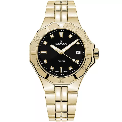 Edox Delfin Diver Date Lady női karóra 53020-37JM-NID
