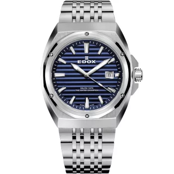 Edox Delfin 1973 41 mm kvarc karóra 53032 3M BUIN