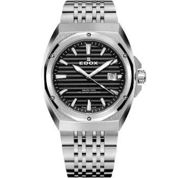 Edox Delfin 1973 41 mm kvarc karóra 53032 3M NIN