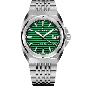 Edox Delfin 1973 41 mm kvarc karóra 53032 3M VIN