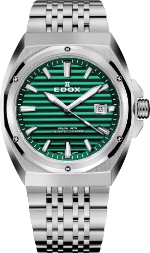 Edox Delfin 1973 41 mm kvarc karóra 53032 3M VIN