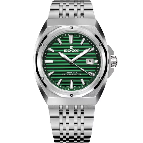 Edox Delfin 1973 41 mm kvarc karóra 53032 3M VIN