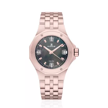 Edox Delfin Date Lady 53100-37RM-NANRND