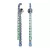 Swarovski Matrix női fülbevaló 5741390