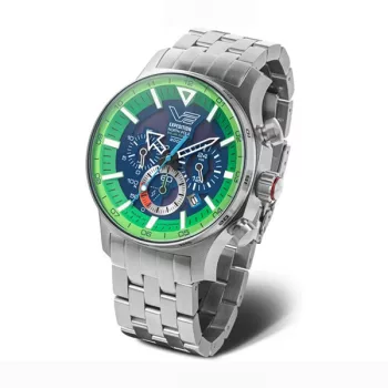   Vostok-Europe Expedition North Pole Solar Power Chronograph férfi karóra 595A733-B